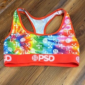 PSD Vibrant Tie Dye Sports Bra